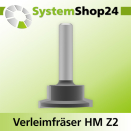 Systemshop24 Verleimfräser für Schubladen HM Z2...