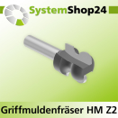 Systemshop24 Griffmuldenfräser HM Z2 D19,1mm...