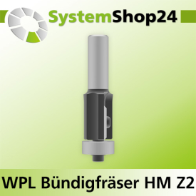 Systemshop24 Wendeplatten-Bündigfräser mit...
