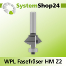 Systemshop24 Wendeplatten-Fasefräser mit Kugellager...