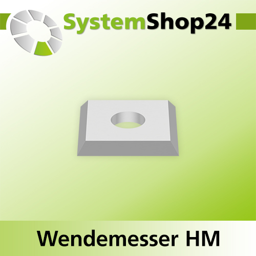 Systemshop24 Wendemesser HM L12mm B12mm D1,5mm