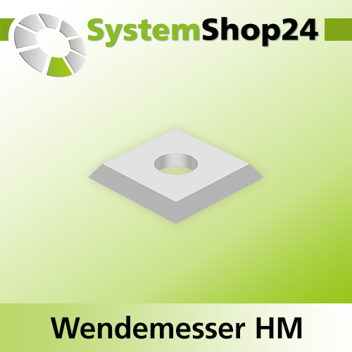 Systemshop24 Wendemesser HM L12mm B12mm D1,5mm