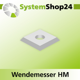 Systemshop24 Wendemesser HM L12mm B12mm D1,5mm