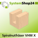 Systemshop24 VHM Extreme Spiralnutfräser Z2 S8mm...