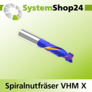 Systemshop24 VHM Extreme Spiralnutfräser Z2+2 S6mm...