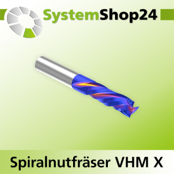 Systemshop24 VHM Extreme Spiralnutfräser Z3+3 S10mm D10mm AL1 25mm AL2 7mm GL80mm RL-RD / LD / positiv / negativ / Up Cut / Down Cut