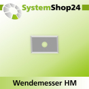 Systemshop24 Wendemesser HM L19,5mm B12mm D1,5mm