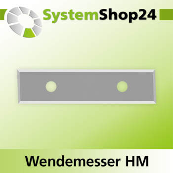 Systemshop24 Wendemesser HM L49,5mm B12mm D1,5mm
