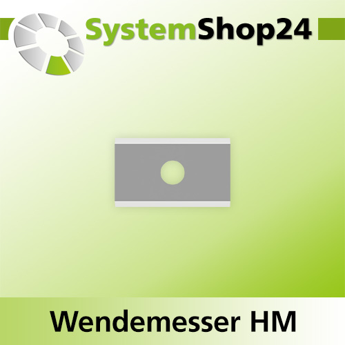 Systemshop24 Wendemesser HM L20mm B12mm D1,5mm