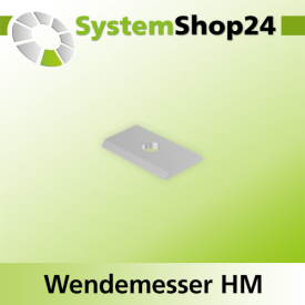 Systemshop24 Wendemesser HM L20mm B12mm D1,5mm