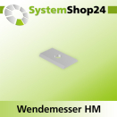 Systemshop24 Wendemesser HM L20mm B12mm D1,5mm