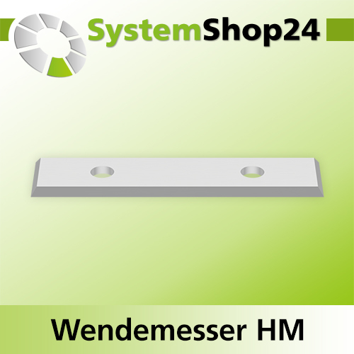 Systemshop24 Wendemesser HM L50mm B12mm D1,5mm