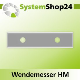 Systemshop24 Wendemesser HM L50mm B12mm D1,5mm