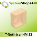 Systemshop24 T-Nutfräser für M8 HM Z2 D1 13,5mm...