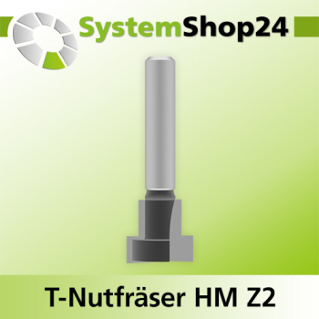 Systemshop24 T-Nutfräser für M10 HM Z2 D1 17,5mm D2 10,6mm AL15,5mm AL1 7mm AL2 8,5mm GL54mm (2 1/8") S8mm RL