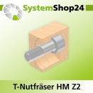 Systemshop24 T-Nutfräser für M10 HM Z2 D1...