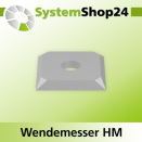 Systemshop24 Wendemesser HM L12mm B12mm D1,5mm 92°