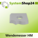 Systemshop24 Wendemesser HM L12mm B12mm D1,5mm R4mm
