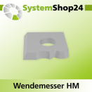 Systemshop24 Wendemesser HM L12mm B12mm D1,5mm R2/R2,5mm