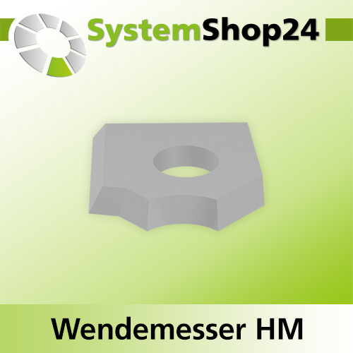 Systemshop24 Wendemesser HM L12mm B12mm D1,5mm R3mm