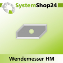 Systemshop24 Wendemesser HM L19,5mm B9mm D1,5mm 45°