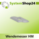 Systemshop24 Wendemesser HM L19,5mm B9mm D1,5mm R6mm