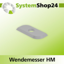 Systemshop24 Wendemesser HM L19,5mm B9mm D1,5mm R5mm
