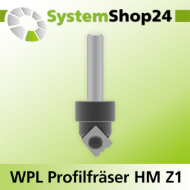 Systemshop24 Wendeplatten-Profilfräser Z1 D17mm...