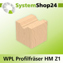 Systemshop24 Wendeplatten-Profilfräser Z1 D24mm...