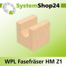 Systemshop24 Wendeplatten-Fasefräser Z1 D18mm...