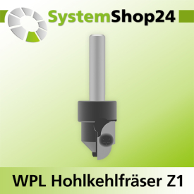 Systemshop24 Wendeplatten-Hohlkehlfräser Z1 D18mm...