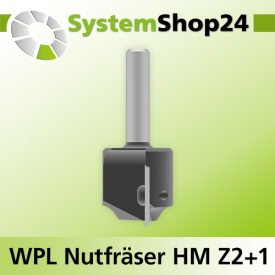 Systemshop24 Wendeplatten-Nutfräser Z2+2 D25,4mm...