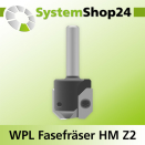 Systemshop24 Wendeplatten-Fasefräser Z2 D25,4mm...