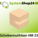 Systemshop24 Scheibennutfräser mit angesenkter...