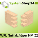 Systemshop24 Wendeplatten-Nutfalzfräser Z2 D19mm...