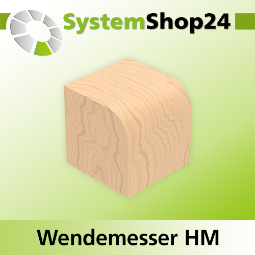 Systemshop24 Wendemesser HM L12mm B12mm D1,5mm R1,5mm
