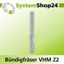 Systemshop24 VHM Bündigfräser spiralgenutet mit...