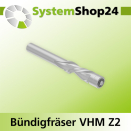 Systemshop24 VHM Bündigfräser spiralgenutet mit...