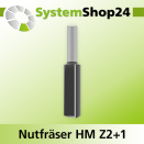 Systemshop24 Nutfräser HM Z2+1 D22mm AL63,5mm (2...