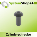 Systemshop24 Zylinderschraube mit Innensechskant M4x10mm...