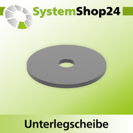 Systemshop24 Unterlegscheibe D19mm (3/4") d4mm B1mm