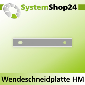 Systemshop24 Standard-Wendeschneidplatte 100x13x2,2mm 35°