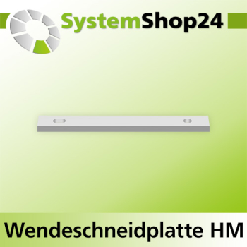 Systemshop24 Standard-Wendeschneidplatte 100x13x2,2mm 35°