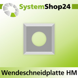 Systemshop24 Quadratische Wendeschneidplatte 14x14x1,7mm...