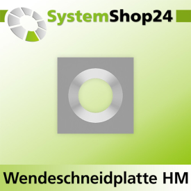 Systemshop24 Quadratische Wendeschneidplatte 14x14x1,7mm...