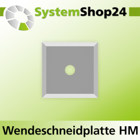 Systemshop24 Quadratische Wendeschneidplatte 9x9x1,5mm...