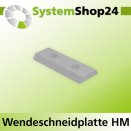 Systemshop24 Wendeschneidplatte 30x12x2,5mm 35°