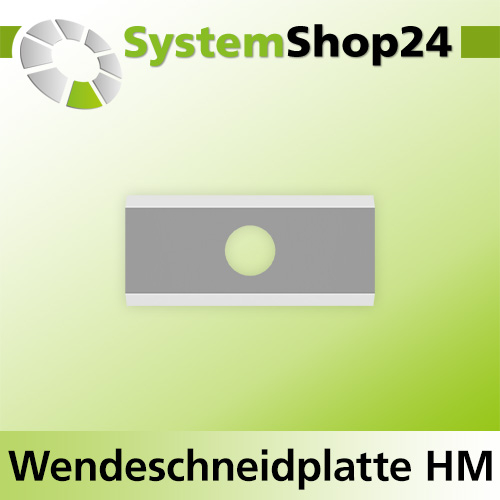 Systemshop24 Wendeschneidplatte 20x9x1,5mm