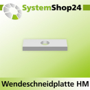 Systemshop24 Wendeschneidplatte 20x9x1,5mm