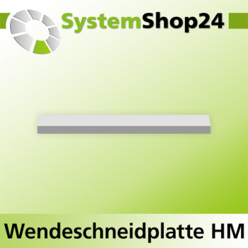 Systemshop24 Wendeschneidplatte mit Brustnut 20x5,5x1,1mm